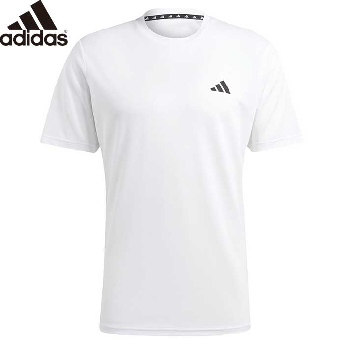 adidas アディダス Tシャツ トレーニング M TR-ES BASE Tシャツ ホワイト NQE20 IC7430 adi23ss