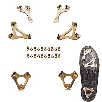 ミズノ グリッター新9本歯金具セット 2ZK15400 | 野球用品専門店