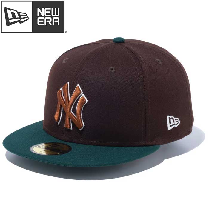 即日出荷 限定 newera ニューエラ キャップ 野球帽 59FIFTY Beef and Broccoli ニューヨーク・ヤンキース バーントウッド 13750714 era23fw