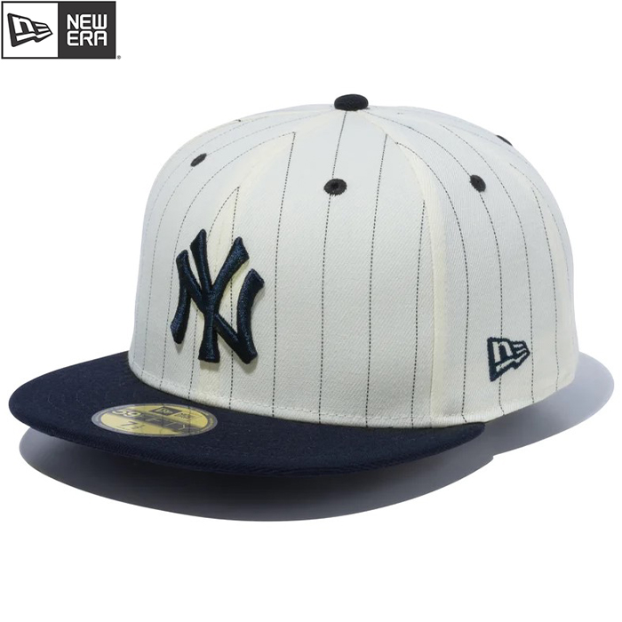 即日出荷 限定 newera ニューエラ キャップ 野球帽 59FIFTY Pinstripe ピンストライプ ニューヨーク・ヤンキース 13751130 era23fw