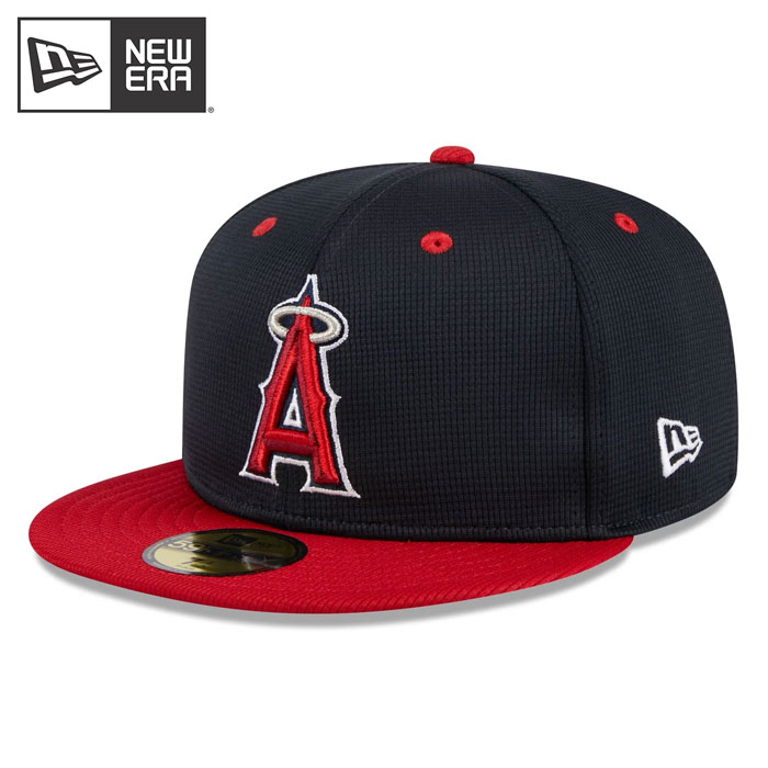 即日出荷 限定 newera ニューエラ キャップ 野球帽 59FIFTY MLB 2024 Batting Practice ロサンゼルス・エンゼルス 13957133 era24ss