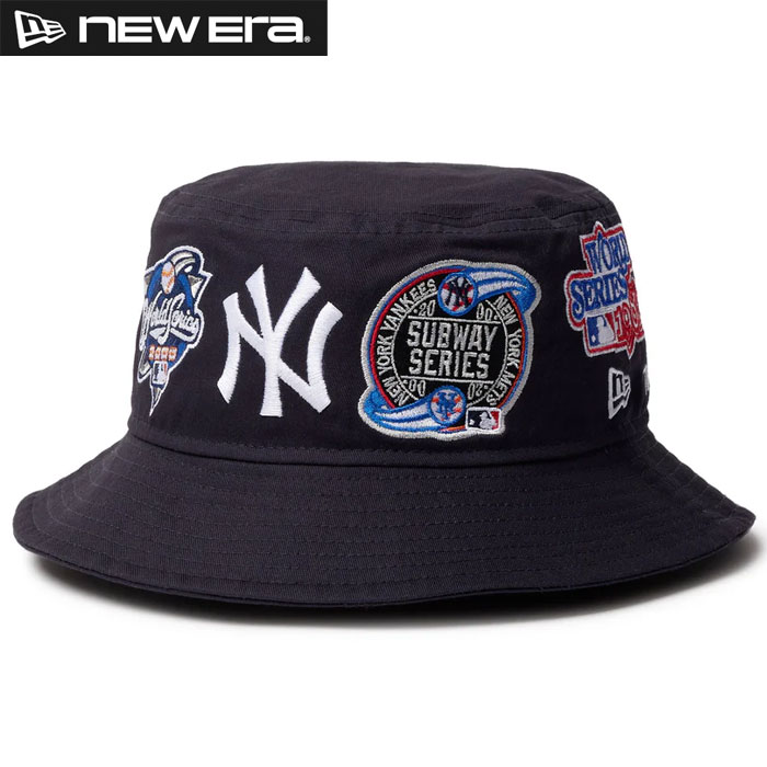 即日出荷 NEW ERA ニューエラ ハット バケット01 MLB Many Patch