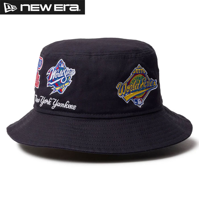 即日出荷 NEW ERA ニューエラ ハット バケット01 MLB Many Patch