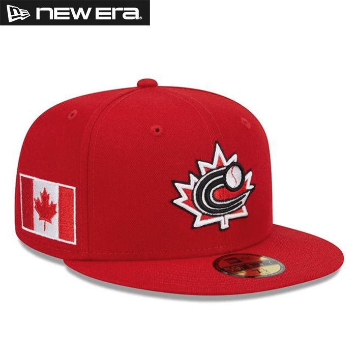 ⭐︎新品未使用⭐︎ バラ売り可 野球 ベースボール キャップ 野球帽 エンジ 10個 即日出荷 newera ニューエラ キャップ 野球帽 カナダ WBC 2026