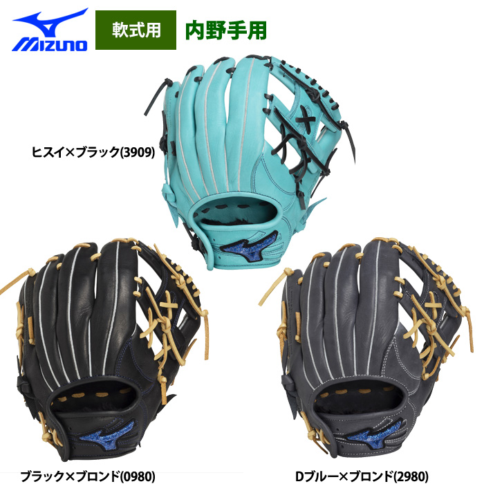即日出荷 ミズノ 野球 軟式 グラブ 内野手用 WILLDRIVE BLUE