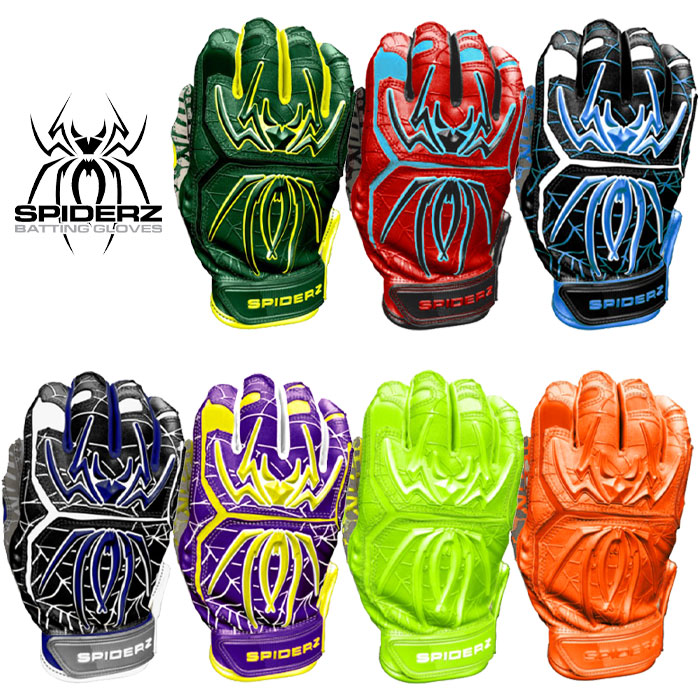 即日出荷 店舗カラーオーダーモデル スパイダーズ 野球 バッティング手袋 バッティンググローブ 両手組 SPIDERZ spi21ss 202012-new