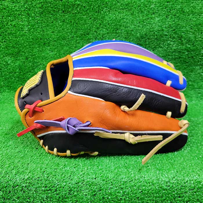 即日出荷 1点物 左投げ ベースマン 野球用 軟式用 グラブ 内野手