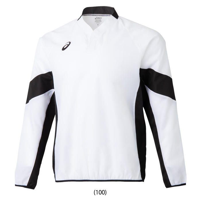 即日出荷 asics アシックス 野球用 ウインドジャケット 長袖 VジャンLS