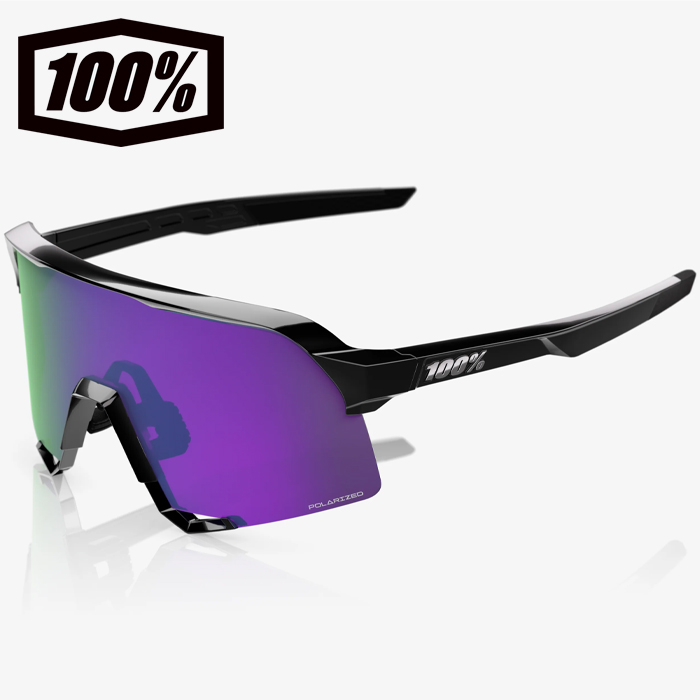 新品100% ヒャクパーセント S3 ラベンダー サングラス 野球 マラソン 即日出荷 100％ ワンハンドレッドパーセント 偏光サングラス S3