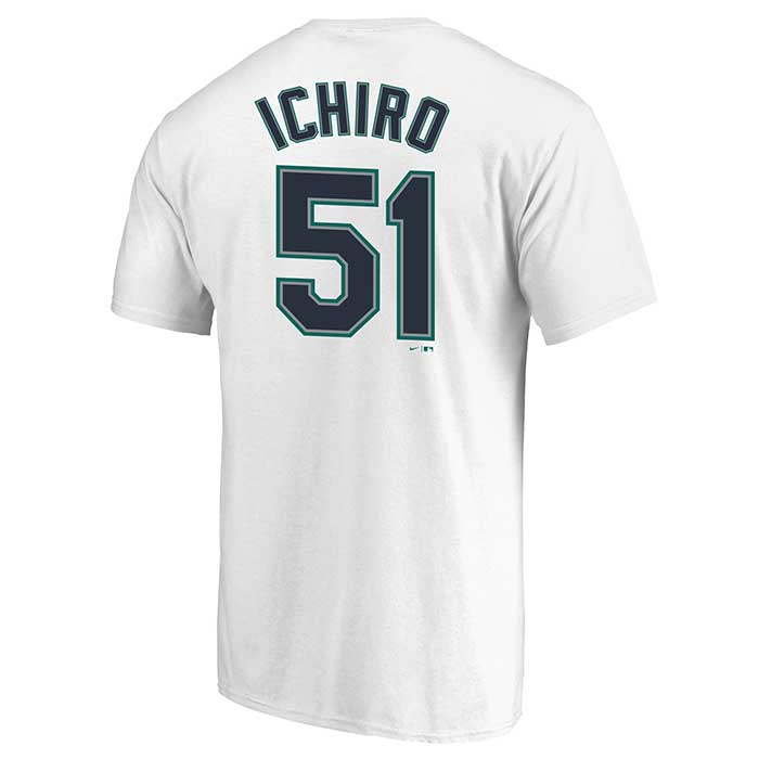 即日出荷 ナイキ NIKE 復刻Tシャツ イチロー Ichiro Suzuki Seattle