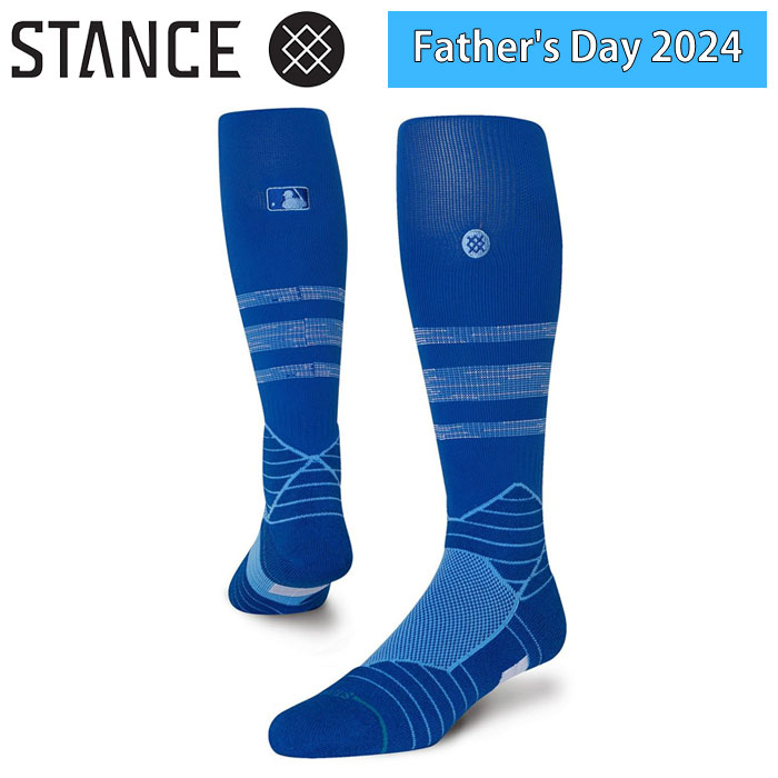 即日出荷 限定 STANCE スタンス 野球用 カラーソックス 父の日着用予定 MLB公認 FATHERS DAY 2024 メジャーリーグ A759A24FAT sta24ss