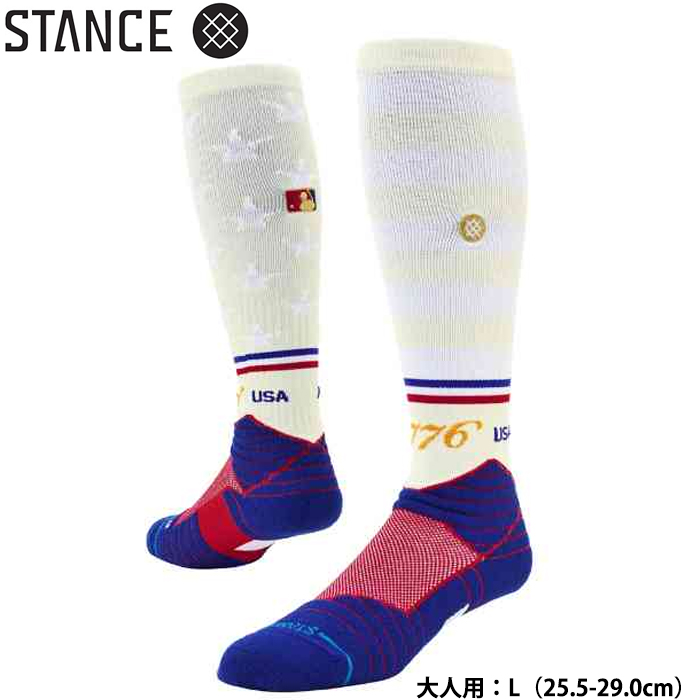 即日出荷 限定 STANCE スタンス 野球用 カラーソックス フォース・オブ