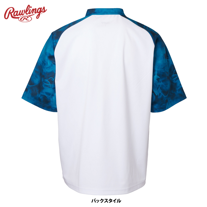 ♦MLB♦新作♪ 半袖 アノラック■関税送料込 3色 ローリングス 半袖シャツ ビッグシルエット ジップアップ HYPER