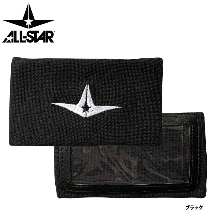 オールスター ALLSTAR ウィンドウ付きリストバンド 片手用 ロングタイプ 16cm ASJ-C05 all23fw