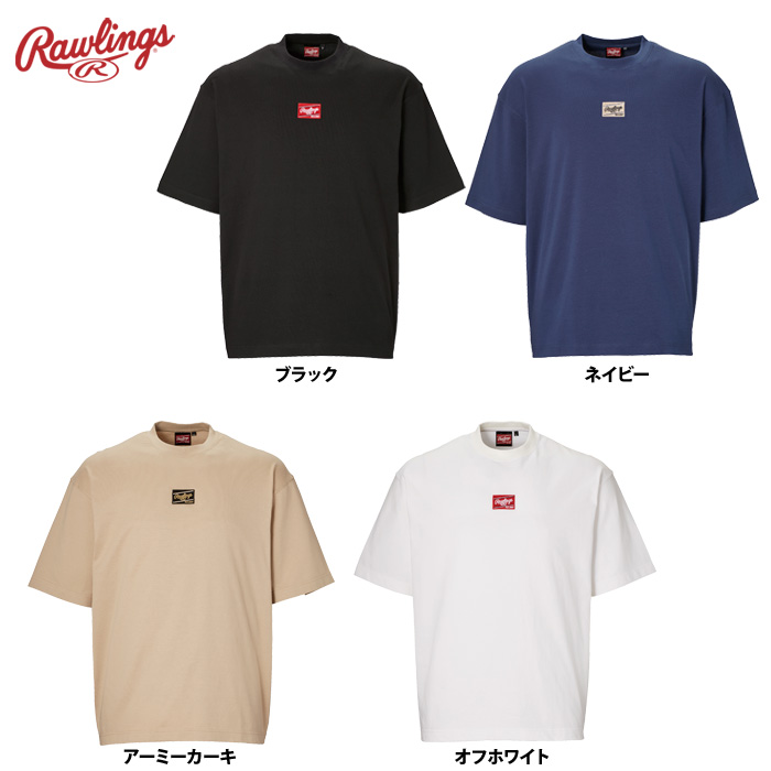 ローリングス Tシャツ 半袖 コットン100％ パッチロゴ AST14F04
