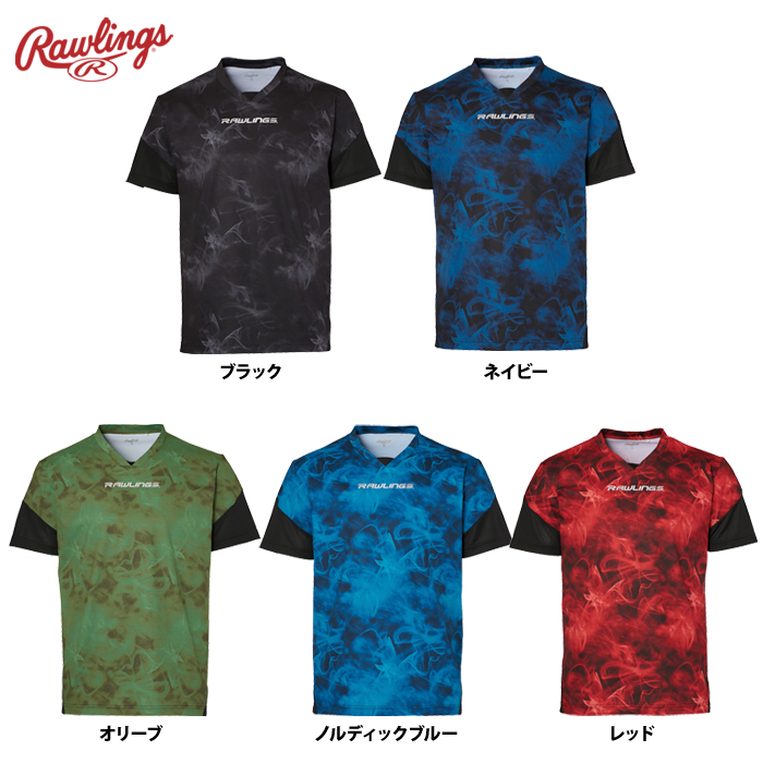 ローリングス ハイブリッドショートスリーブレイヤーシャツ 半袖 T