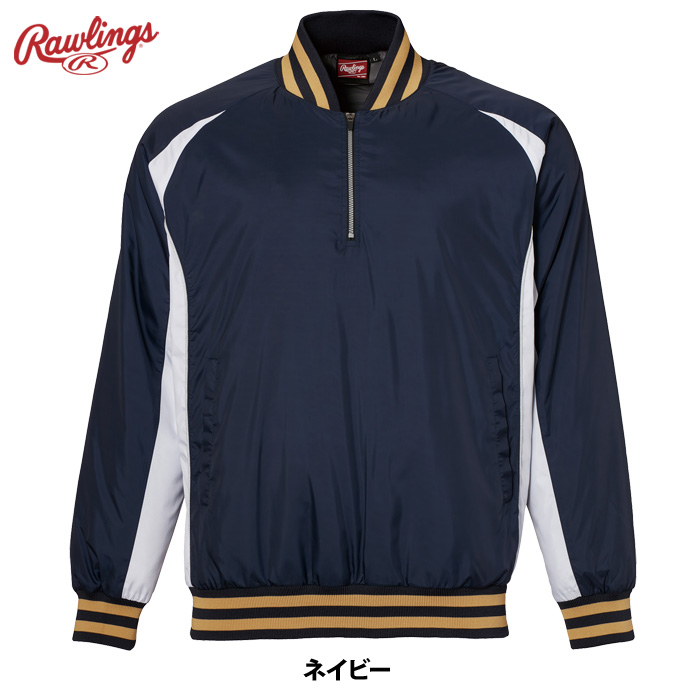 ローリングス 長袖 Vジャン ウインドジャケット ATP14SV1 raw24fw