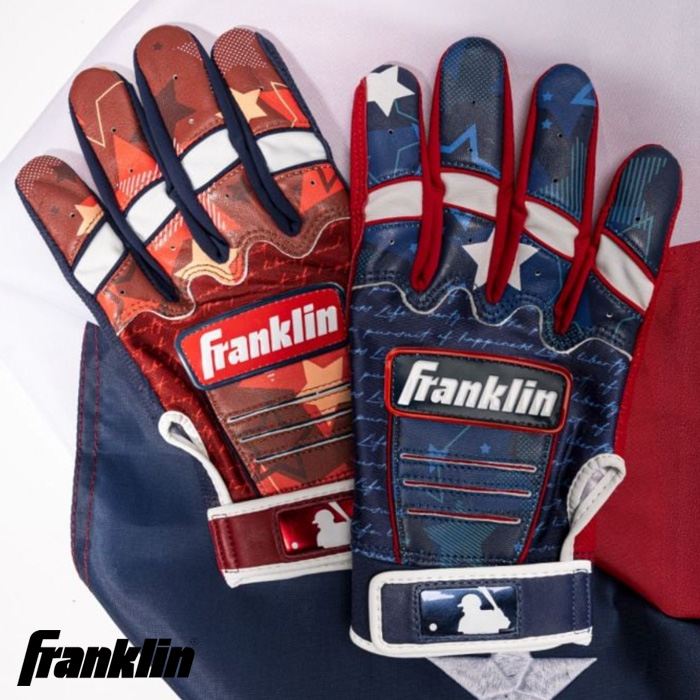 即日出荷 限定 フランクリン 野球用 バッティング手袋 MLB USA 250