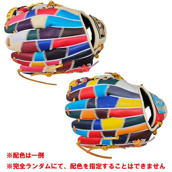 ベースマン端材グローブ 🙇完売🙇【ZETT×BM 端材グラブ】 ベースマンオリジナル商品 ZETT
