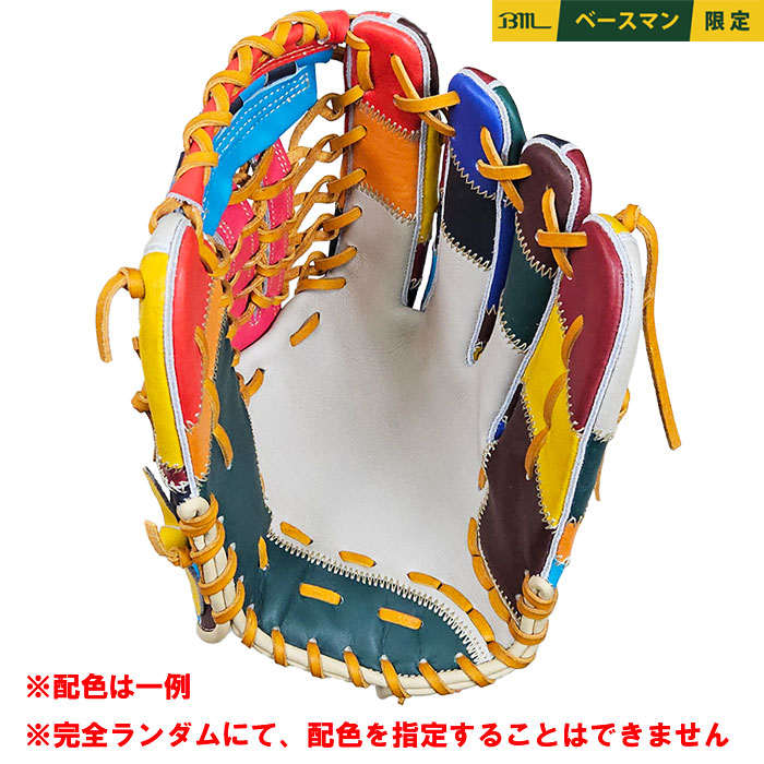 即日出荷 超限定 ZETT×BASEMAN 軟式用 グラブ 外野用 端材使用 UNITED