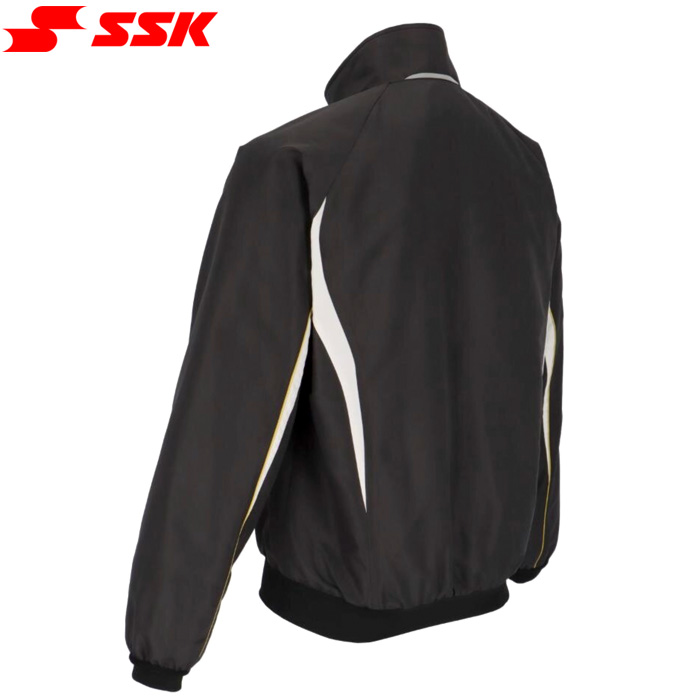 SSK 野球用 長袖 Vジャン ハーフZIP 裏メッシュ BWP2411 ssk25fw
