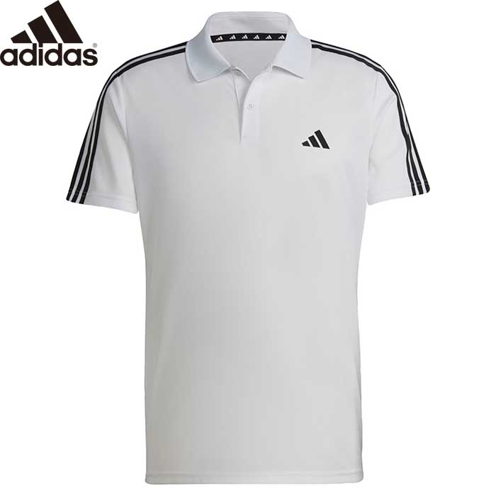 adidas アディダス ポロシャツ トレーニング M TR-ES ピケ 3S ポロシャツ ホワイト BXH46 IB8109 adi23ss