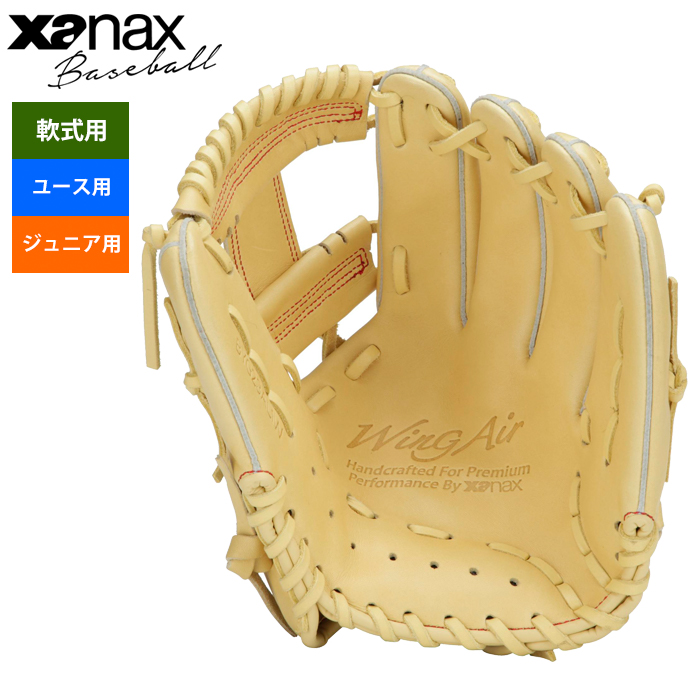 即日出荷 ザナックス 野球 軟式 グラブ ユース ジュニア少年用 学童