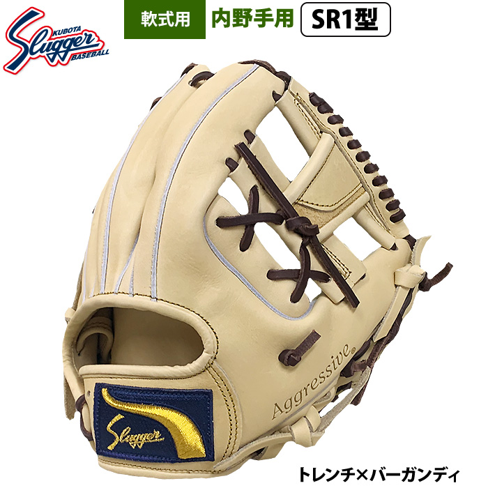 即日出荷 限定 久保田スラッガー 野球 軟式 グラブ 内野手用