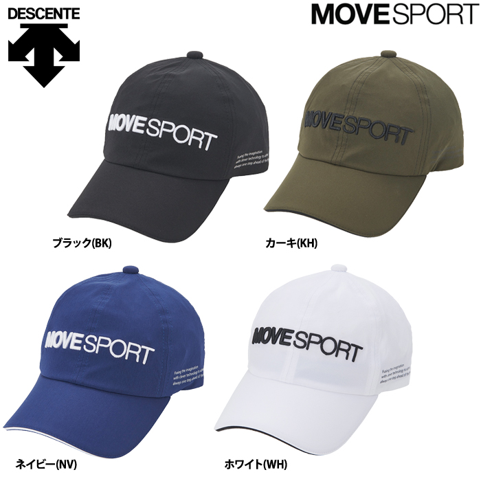 【色: NV】[デサント] キャップ MOVESPORT 帽子 MAGICOOL