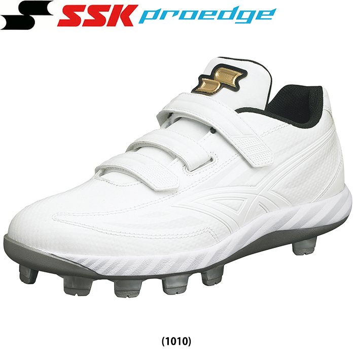 SSK 野球用 スパイク ブロックソール 白スパ 高校野球対応 エスエス 店舗クーポン SSK プロエッジ ブロックソール スパイク シューズ