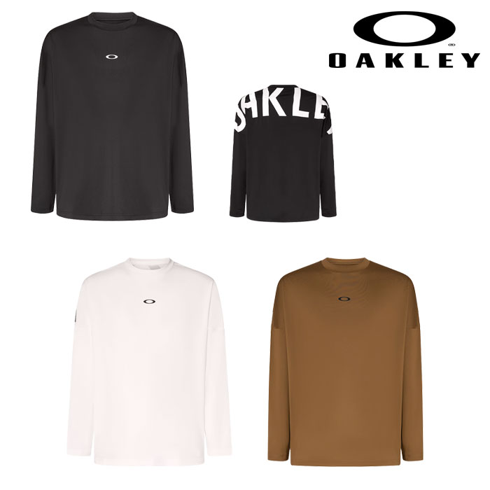 即日出荷 限定 OAKLEY オークリー ロングTシャツ トレーニング 冷感 吸汗速乾 伸縮 軽量 ENHANCE QD LS TEE BOLD EVO 3.0 FOA406332 oak24ss