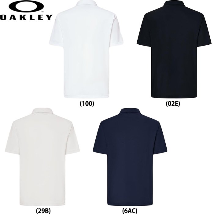 即日出荷 限定 OAKLEY オークリー ポロシャツ ボタンダウン 接触冷感