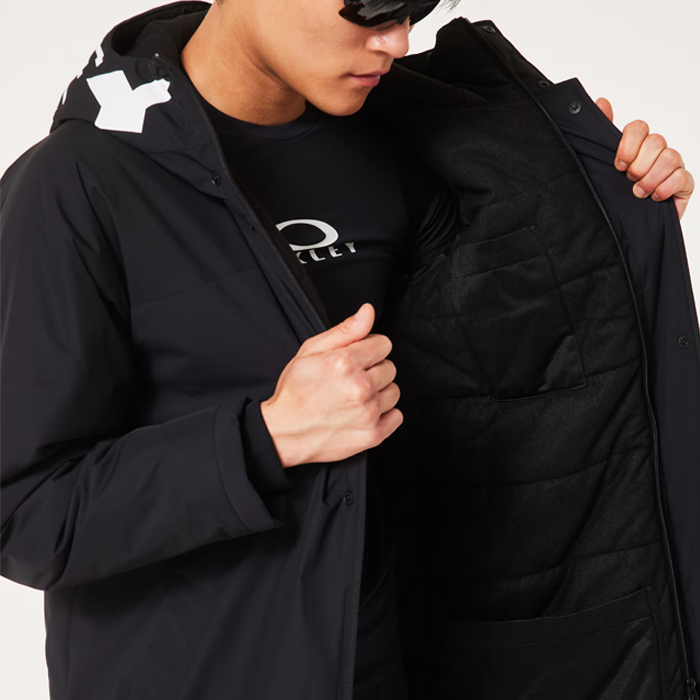 即日出荷 OAKLEY オークリー ロングコート ベンチコート 撥水 防風