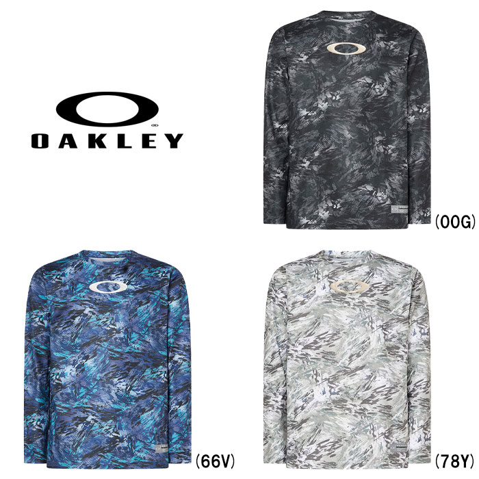即日出荷 限定 OAKLEY オークリー 野球用 ロンT アンダーシャツ