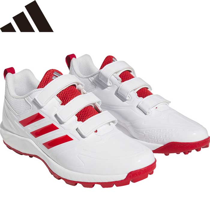 adidas アディダス 野球用 トレーニングシューズ アップシューズ ホワイト×レッド 33 JAPAN TRAINER AC GW1930 adi23fw