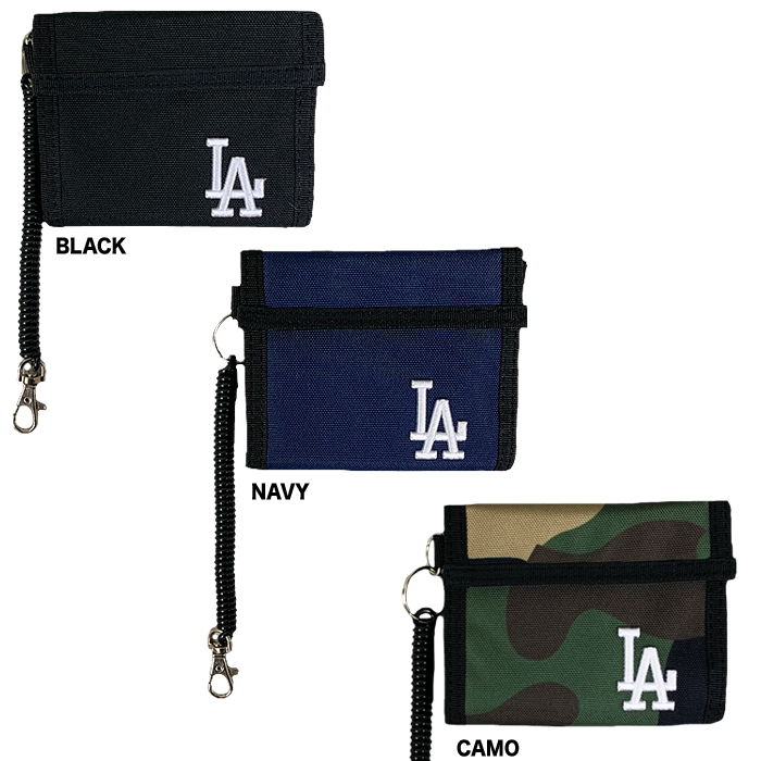 即日出荷 イーカム MLB 二つ折り財布 ロサンゼルス・ドジャース LA-WLT16