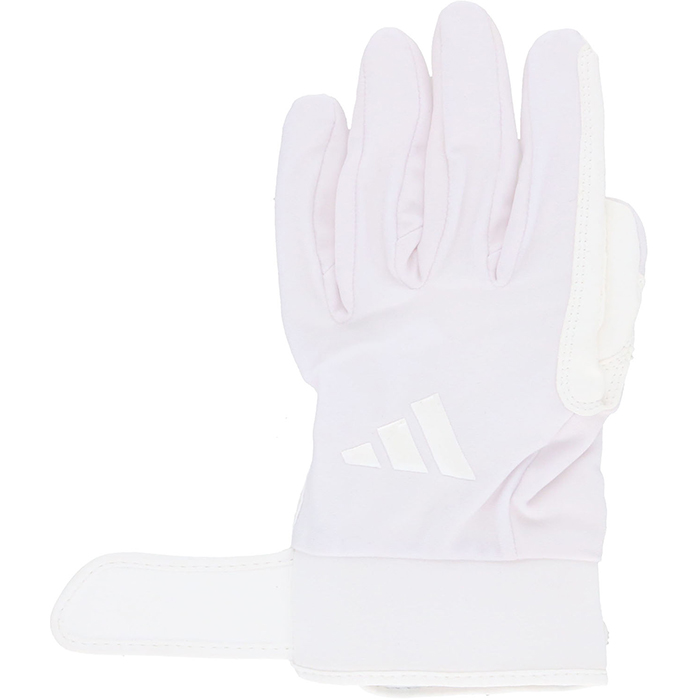 即日出荷 adidas アディダス 野球用 守備用手袋 ホワイト 高校野球対応