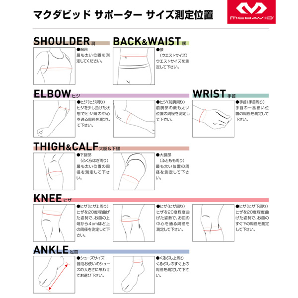 マクダビッド 太もも サポーター コンプレッション サイラップ