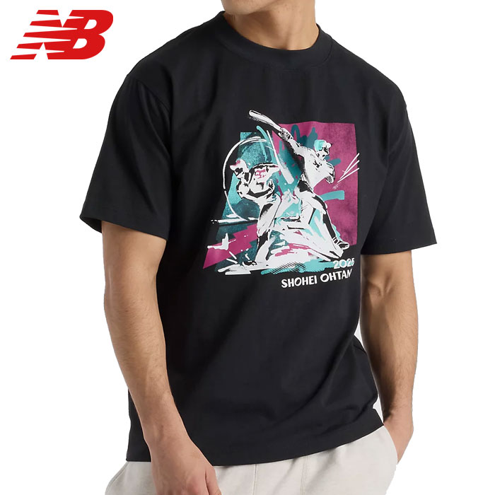即日出荷 NB ニューバランス 大谷翔平 二刀流Tシャツ ブラック