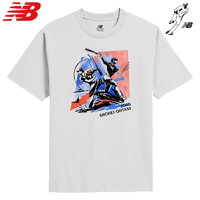即日出荷 NB ニューバランス 大谷翔平 二刀流Tシャツ ホワイト