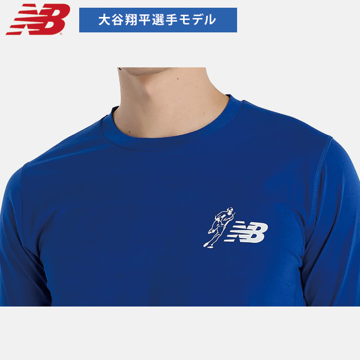 即日出荷 NB ニューバランス 大谷翔平シグネチャー 長袖 Tシャツ