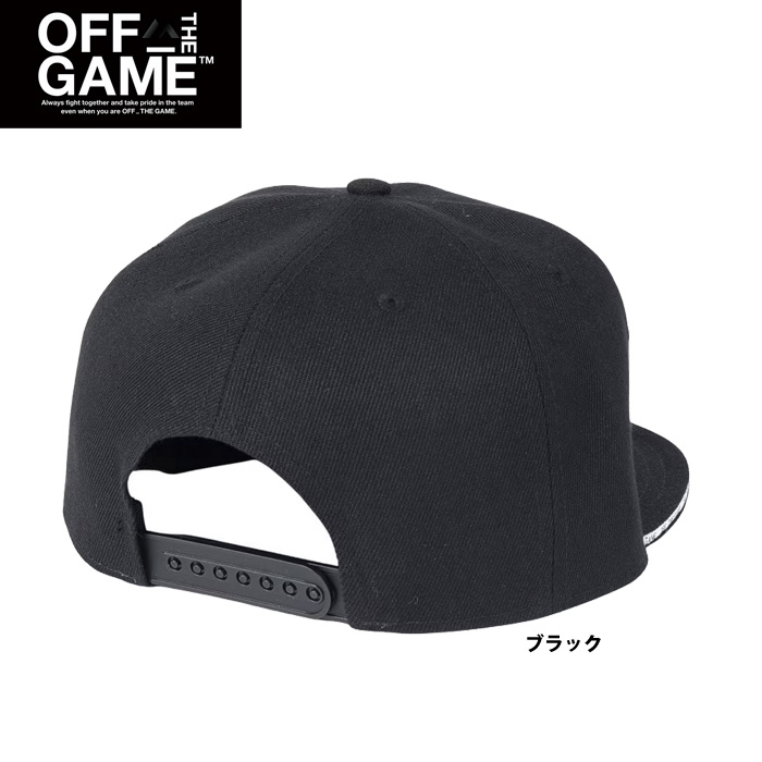 即日出荷 OFF_THE GAME ベースボール キャップ 帽子 フラット
