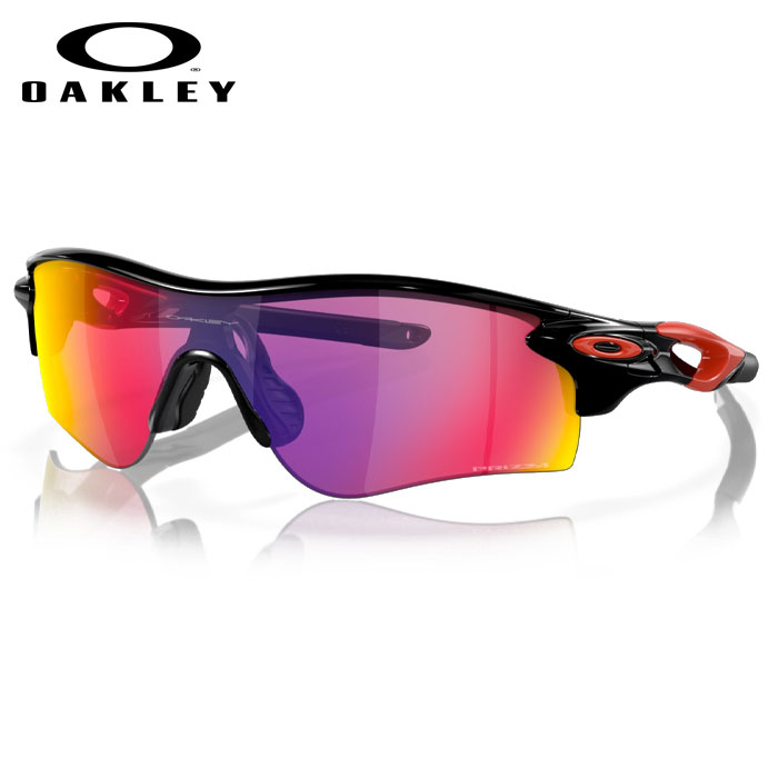 即日出荷 OAKLEY オークリー サングラス RadarLock Path Low Bridge Fit プリズムロード Prizm Road × Polished Black OO9206-37