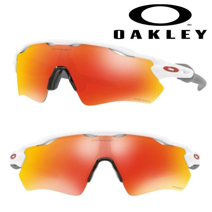 即日出荷 OAKLEY オークリー サングラス RADAR EV PATH(USサイズ) PRIZM RUBY POLISHED WHITE OO9208-7238 oak18fw