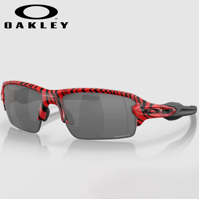 即日出荷 限定モデル OAKLEY オークリー サングラス FLAK 2.0 Low Bridge Fit Red Tiger PRIZM BLACK OO9271-51 oak23ss