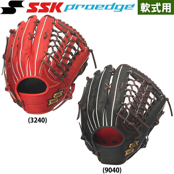 即日出荷 展示会限定 SSK エスエスケイ 野球用 一般軟式用 グラブ 外野用 外野手用 プロエッジ proedge PEN8749S22 ssk22ss