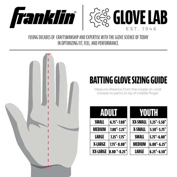 フランクリン 野球 オーダー バッティング 手袋 Franklin Adult