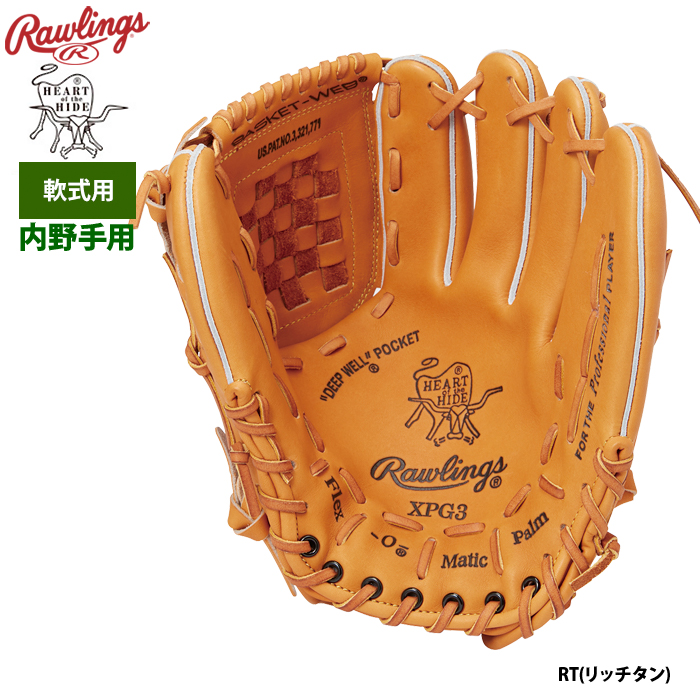 グローブU.S.A RAWLINGS XPG-3 1978年製