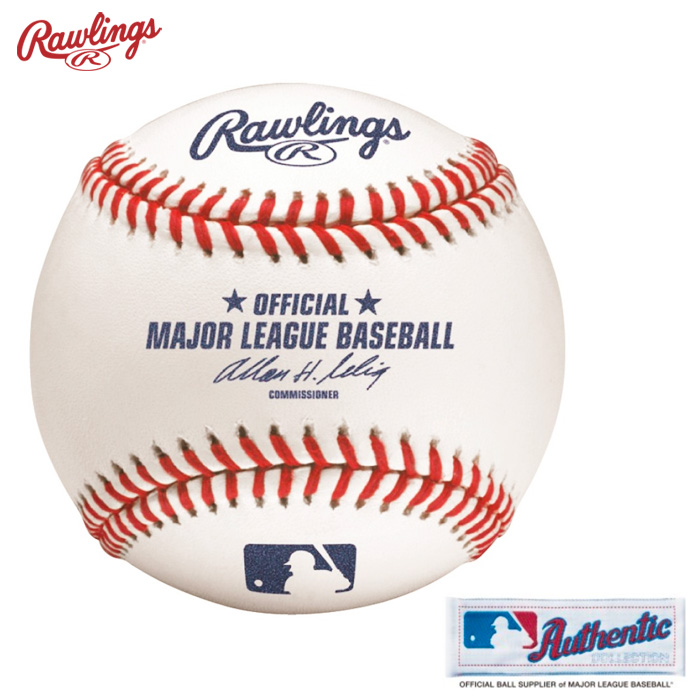 ローリングス MLB公式試合球 硬式球 オーセンティック 1球 ROMLB6