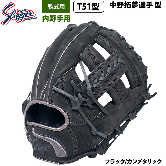 即日出荷 限定 久保田スラッガー 野球 軟式 グラブ 内野手用